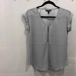 Express zippered blouse/top